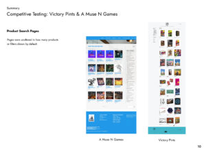 Product search page