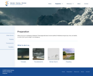 Desktop preparation page