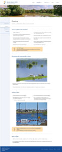 Desktop flooding page